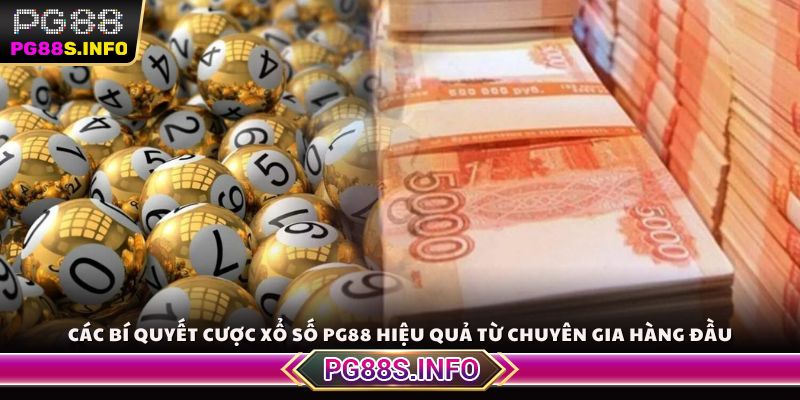 Các bí quyết cược xổ số PG88 hiệu quả từ chuyên gia hàng đầu