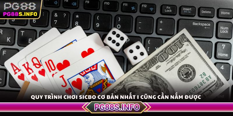 Quy trình chơi Sicbo cơ bản nhất i cũng cần nắm được 